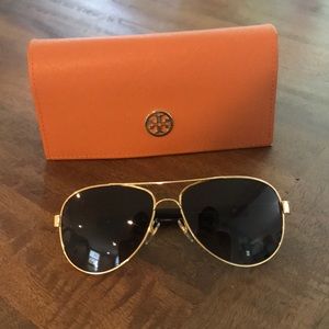 Tory Burch aviator sunglasses